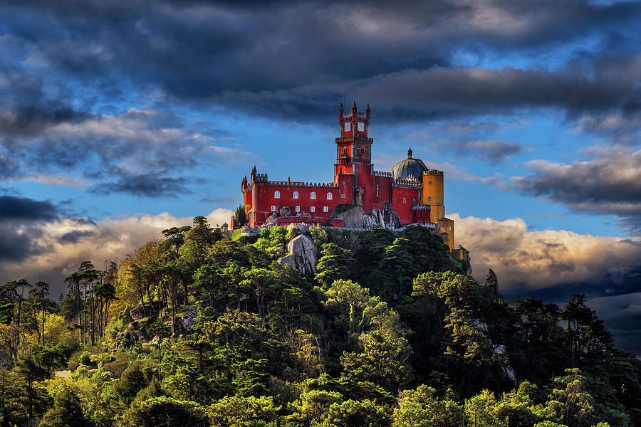 National Palace of Pena in Sintra, Portugal #1 Photograph by Artur Bogacki