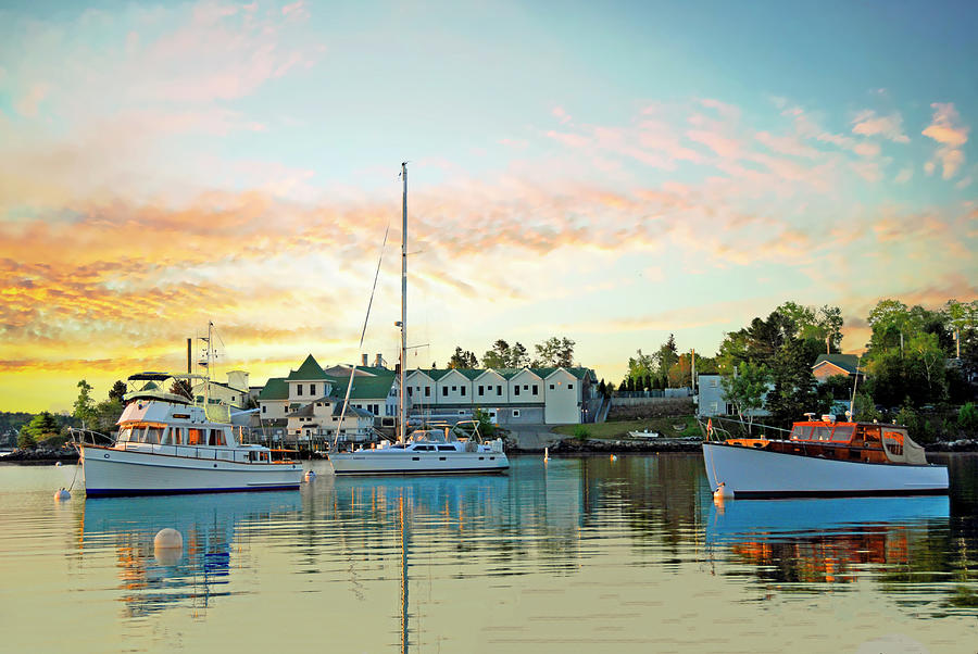 Boating In Boothbay Harbor Maine