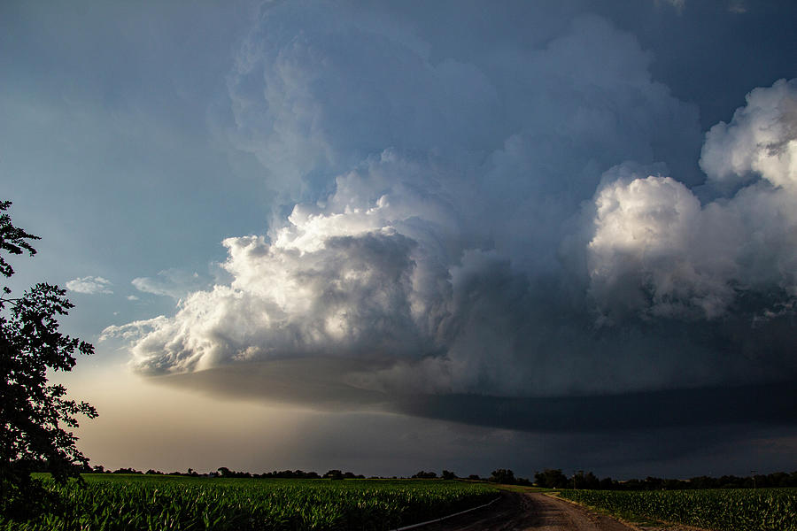Nebraska Thunder and Lightning 018 Photograph by Dale Kaminski