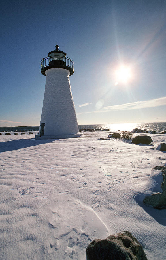 Neds Point Lighthouse #1 Photograph by Nautical Chartworks - Fine Art ...