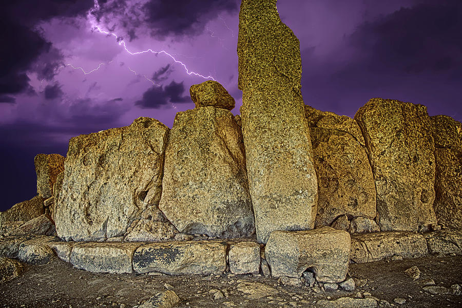 neolithic temples of Hagar Qim Malta #aYearForArt   Photograph by Steve Estvanik