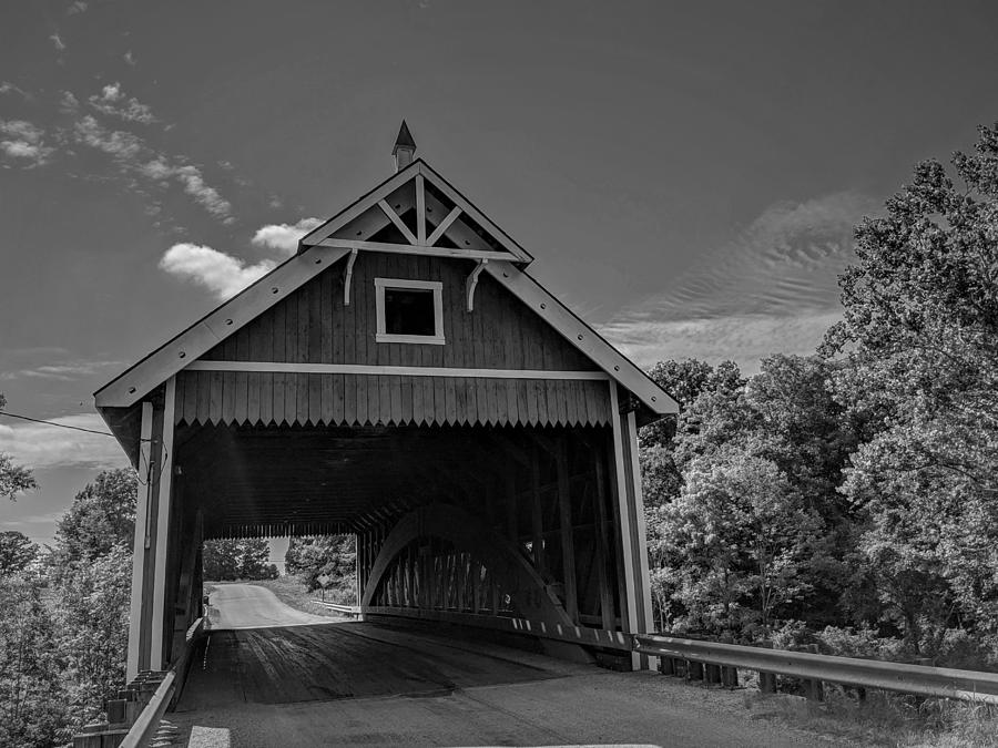 Netcher Road Covered Bridge #1 Photograph by Brad Nellis
