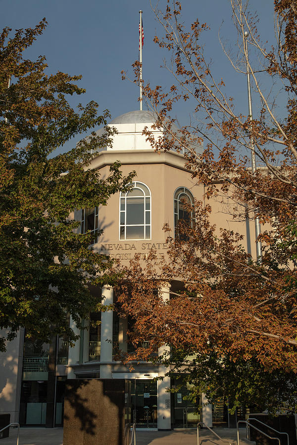 Nevada State Capitol Building In Carson City Nevada Photograph By Eldon 