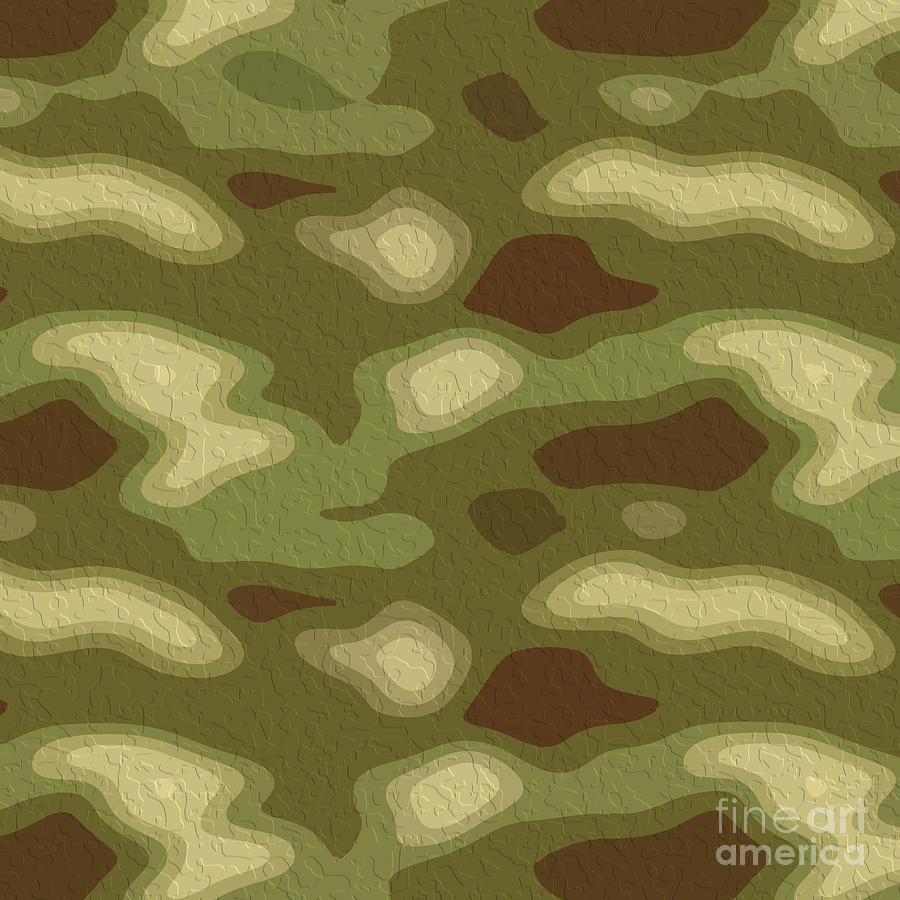 New Age Camo #1 Digital Art by Sterling Gold