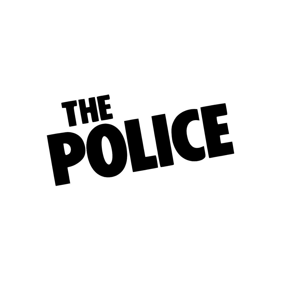 new best logo The Police rock band formed in 1976 in London Digital Art ...