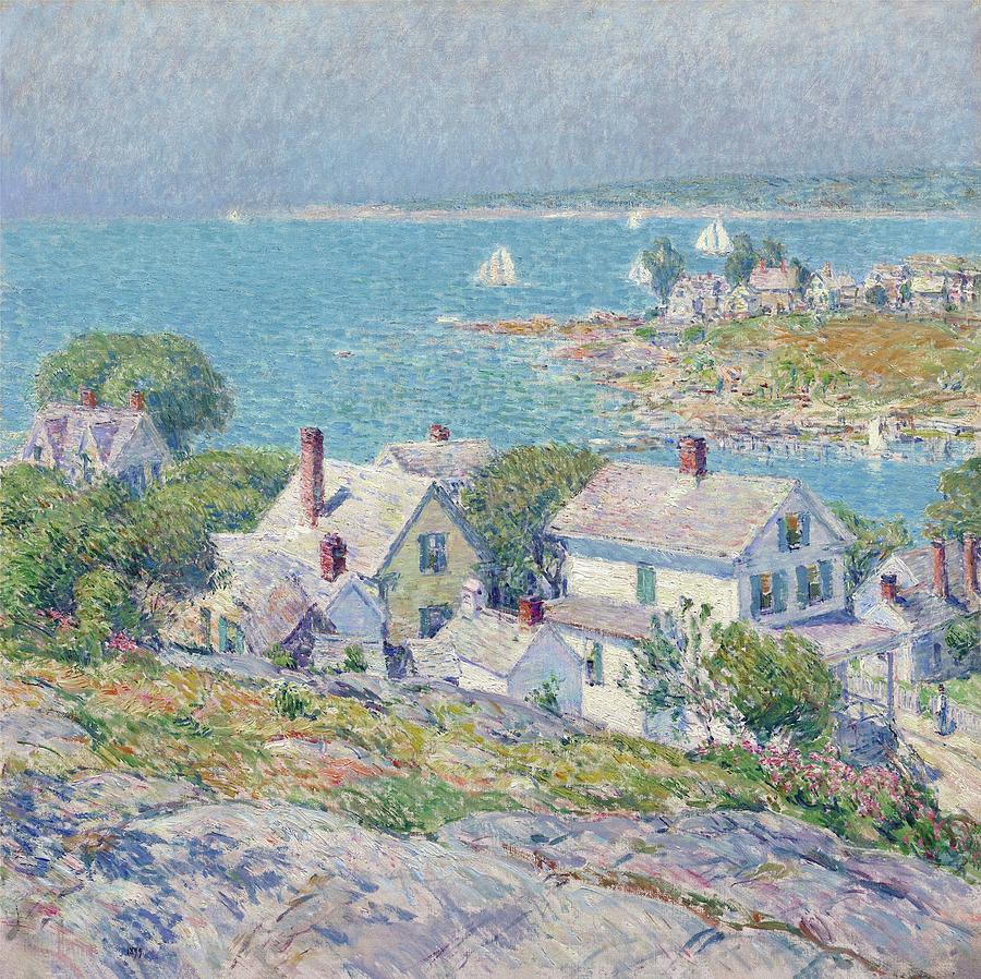 Summer Painting - New England Headlands #1 by Childe Hassam