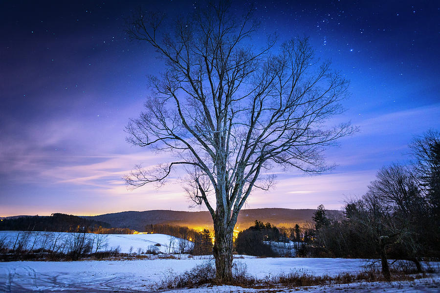 New Hampshire Winter #1 Photograph by Robert Davis
