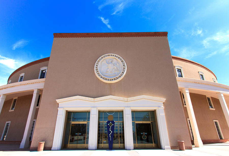 New Mexico State Capitol Building, Santa Fe, NM #1 Photograph by JannHuizenga