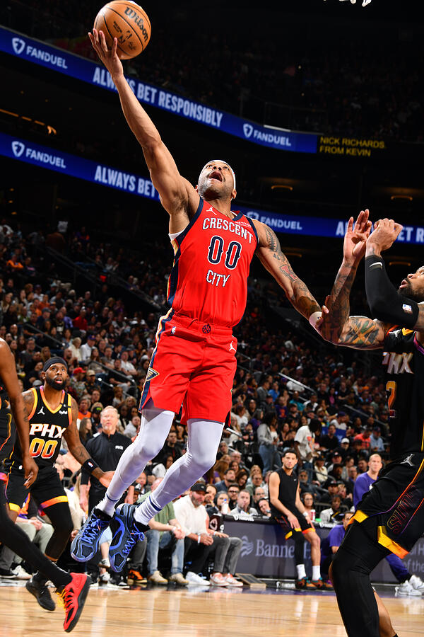 New Orleans Pelicans v Phoenix Suns #1 Photograph by Barry Gossage New Orleans Pelicans v Phoenix Suns #1 Photograph by Barry Gossage
