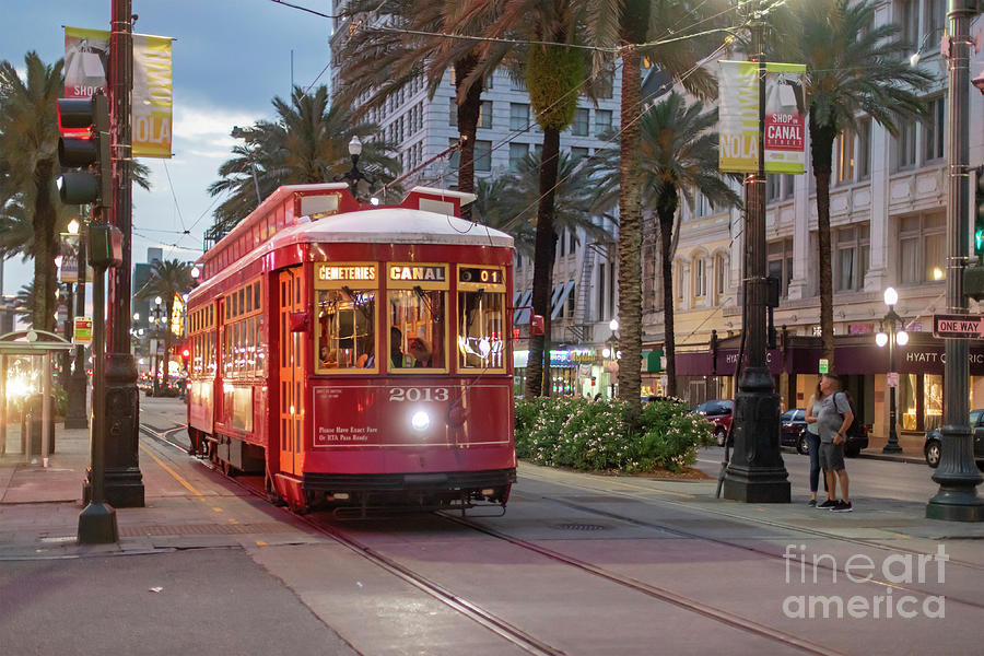 New Orleans Streetcar Photograph by Jim West