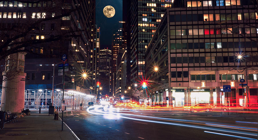 New York City Night #1 Photograph by Montez Kerr