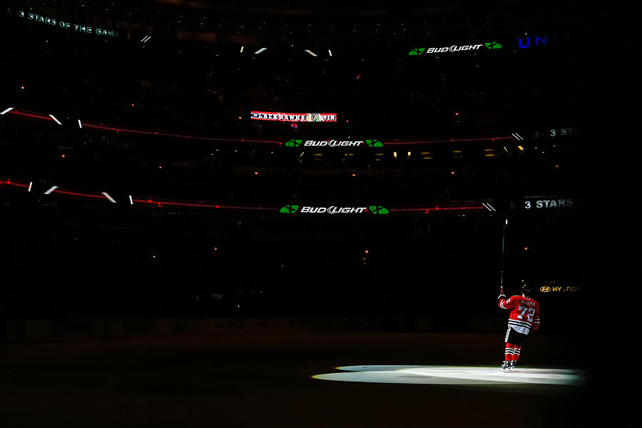 New York Islanders v Chicago Blackhawks #1 Photograph by Chase Agnello-Dean