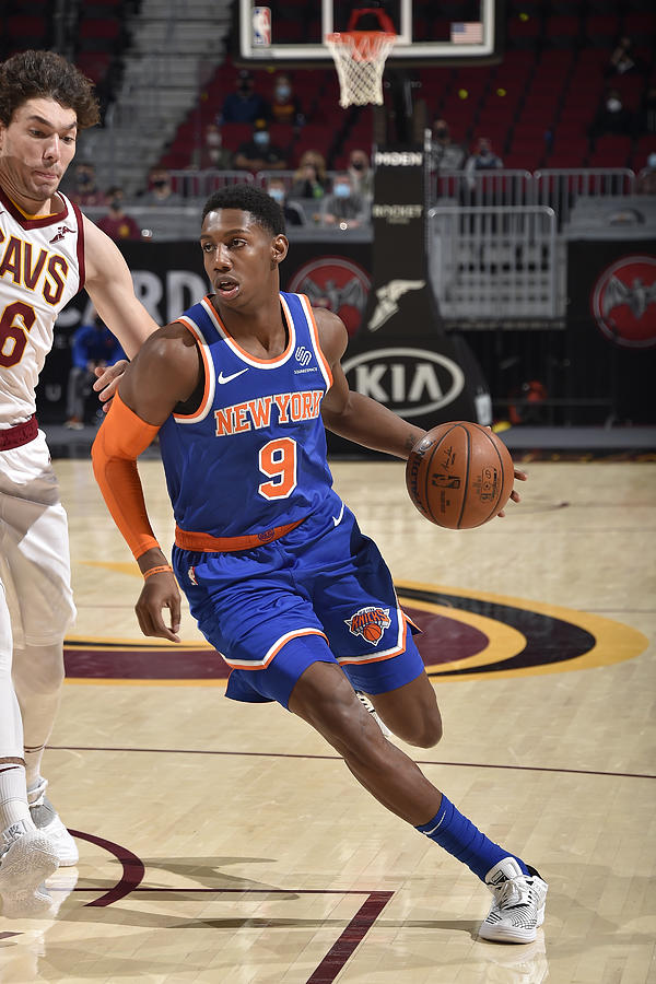 New York Knicks v Cleveland Cavaliers #1 Photograph by David Liam Kyle