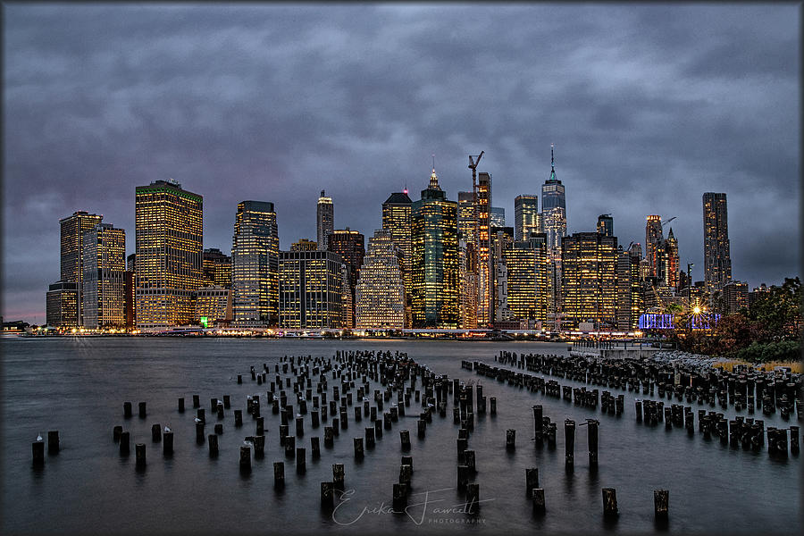 New York Skyline #1 Photograph by Erika Fawcett