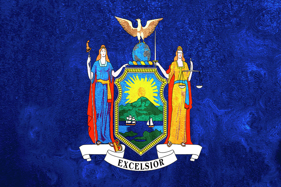 New York State Flag Photograph