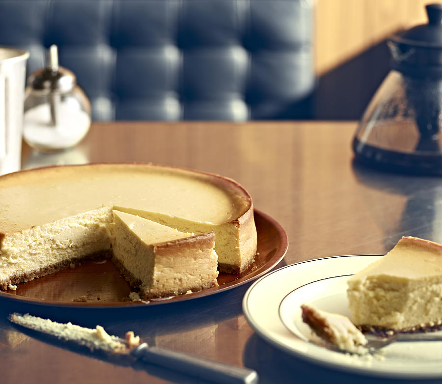 New York Style Diner Series - NY Cheesecake #1 Photograph by Brett Stevens