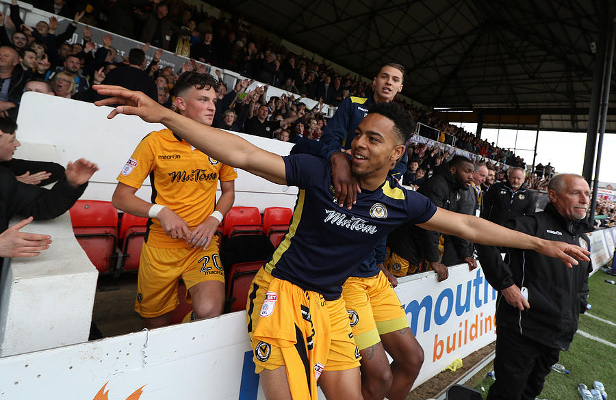 Newport County v Notts County - Sky Bet League Two #1 Photograph by Athena Pictures