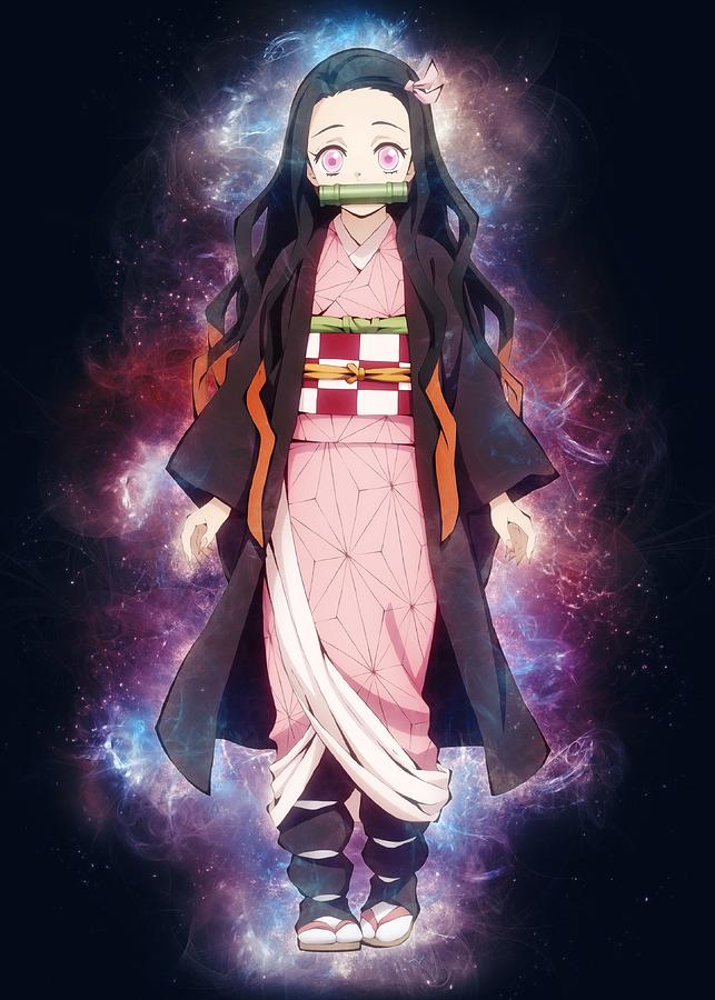 Nezuko Kamado artwork Digital Art by Big Mart - Pixels