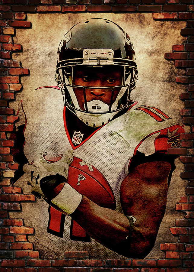 Player Atlanta Falcons Player Julio Jones Juliojones Julio Jones by Wrenn  Huber