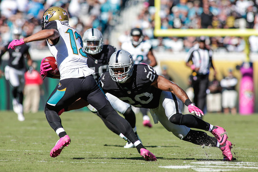 NFL: OCT 23 Raiders at Jaguars #1 Photograph by Icon Sportswire