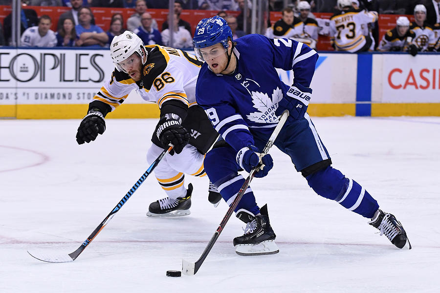 NHL: APR 16 Stanley Cup Playoffs First Round Game 3 - Bruins at Maple Leafs #1 Photograph by Icon Sportswire