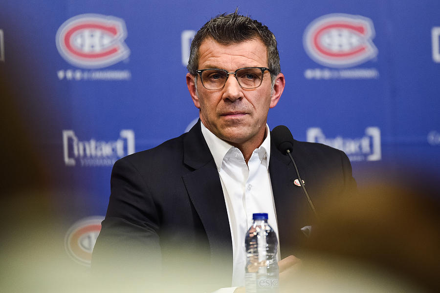 NHL: APR 9 Montreal Canadiens end of season press conference #1 Photograph by Icon Sportswire