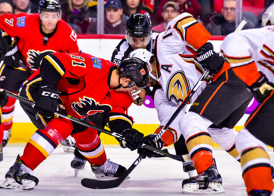 NHL: DEC 04 Ducks at Flames #1 Photograph by Icon Sportswire