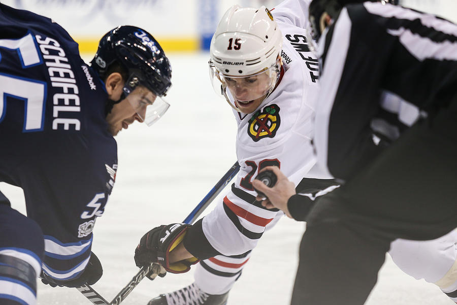 NHL: FEB 10 Blackhawks at Jets #1 Photograph by Icon Sportswire