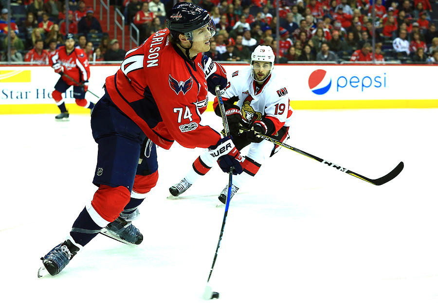 NHL: JAN 01 Senators at Capitals #1 Photograph by Icon Sportswire