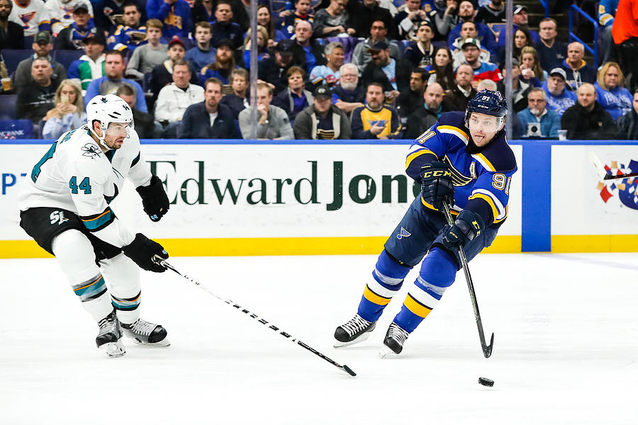 NHL: MAR 27 Sharks at Blues #1 Photograph by Icon Sportswire