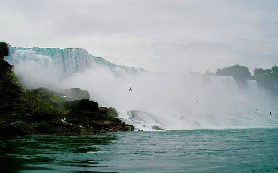 Wide View Niagara WaterFalls Photograph by Bnte Creations