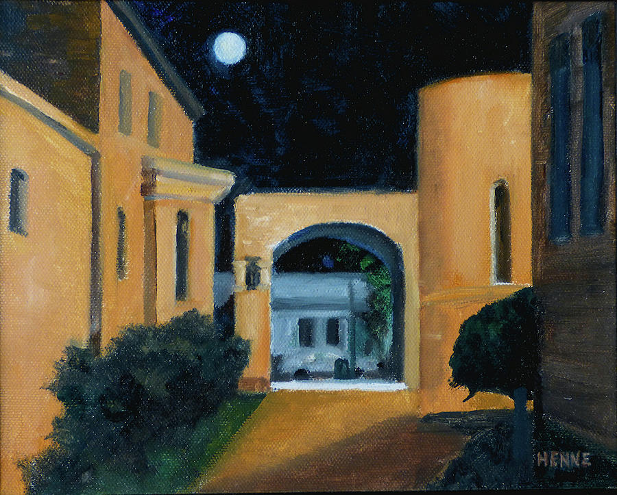 Night Arch #1 Painting by Robert Henne