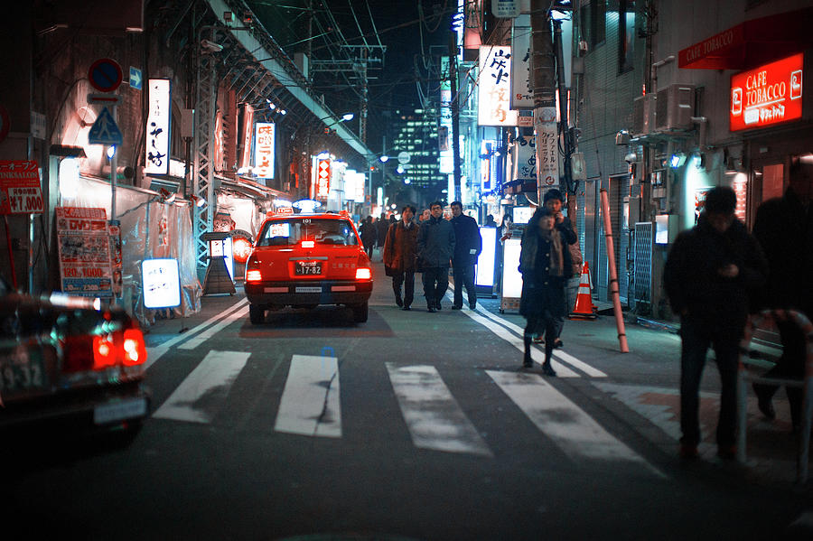 Nightscapes, Ginza, Tokyo #1 Photograph by Eugene Nikiforov