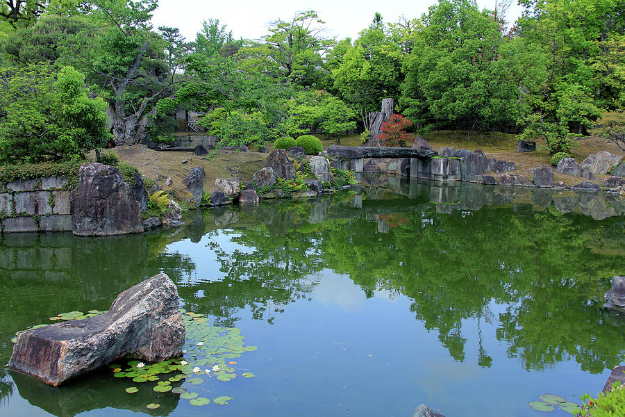 Nijo Castle Garden - Kyoto, Japan #1 Photograph by Richard Krebs