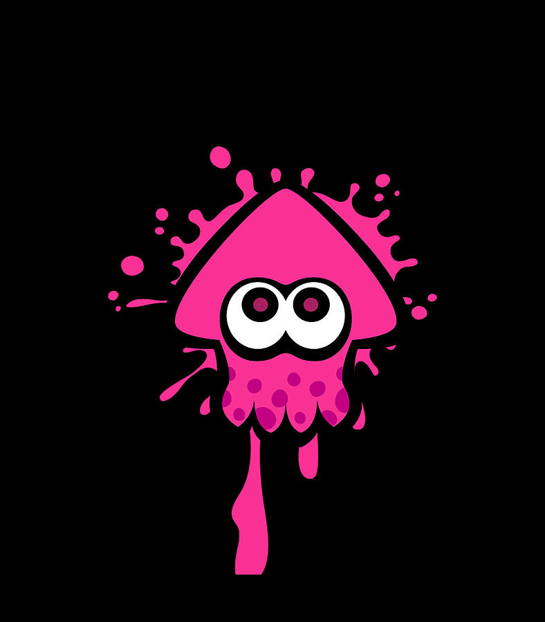 pink inkling squid