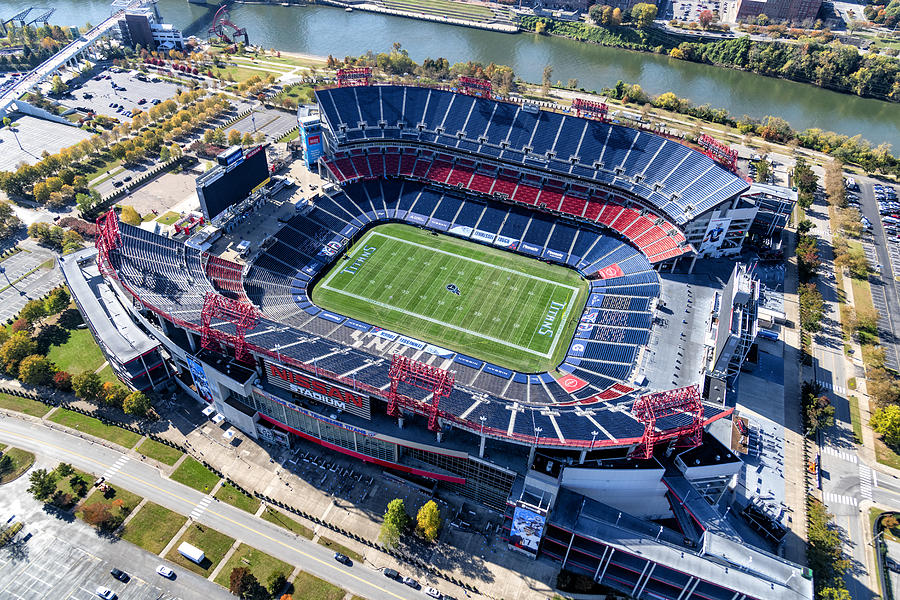 Nissan Stadium Aerial #1 Photograph by Art Wager