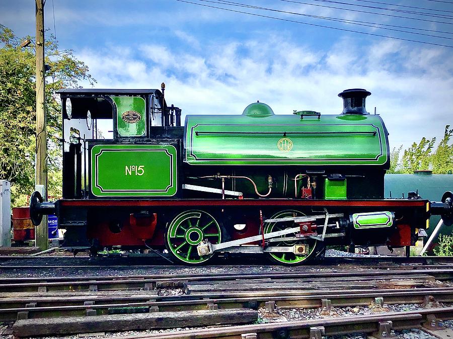 Robert Stephenson and Hawthorne No  7063 Eustace Forth Steam Locomotive Photograph by Gordon James