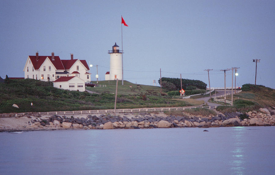 Nobska Point Lighthouse #1 Photograph by Nautical Chartworks