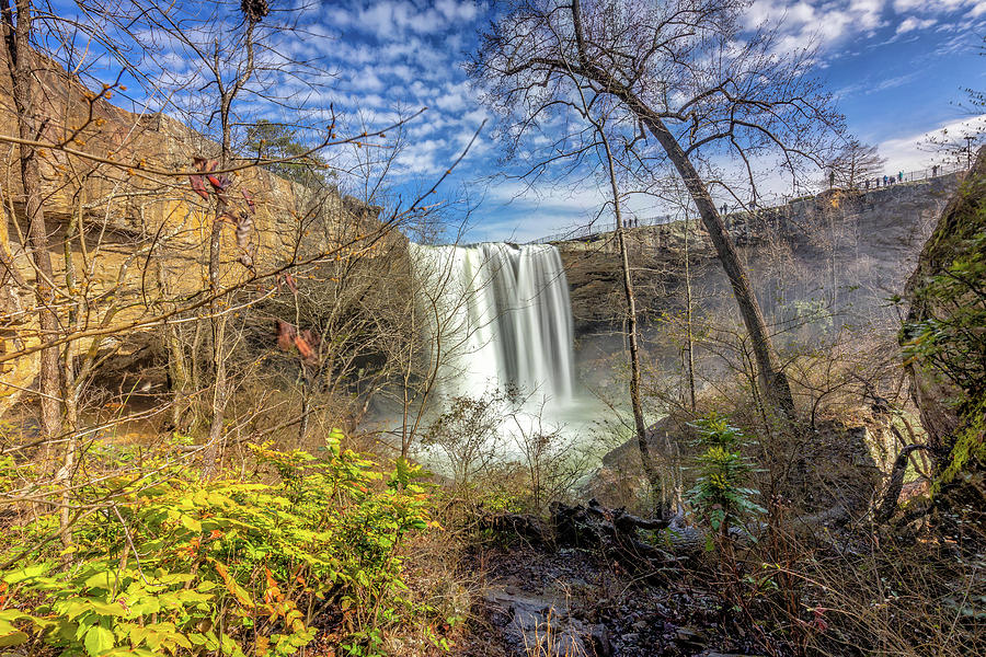 Noccalula Falls in Gadsen, AL #1 Photograph by Peter Ciro