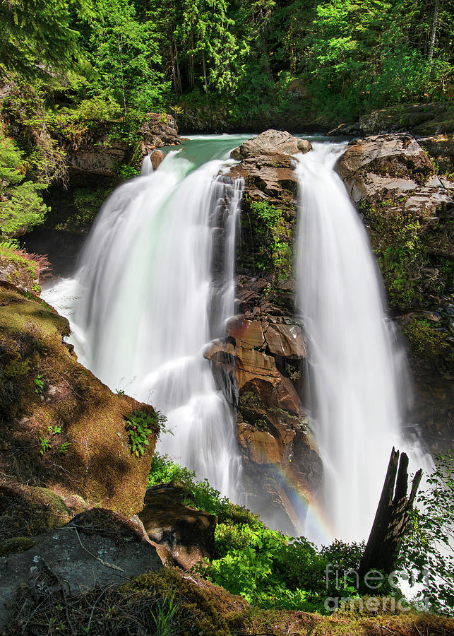 Nooksack Falls, North Cascades National Park, Washington Photograph by