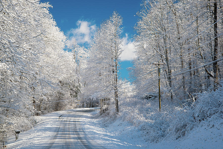 Charlie Mountain Road Photograph by Scot Roberge - Fine Art America