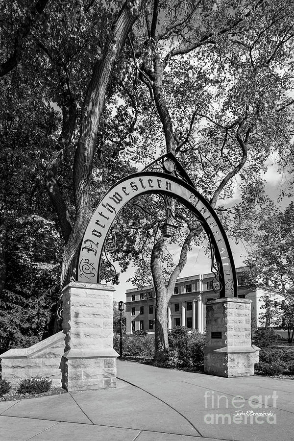 Northwestern University The Arch #1 Photograph by University Icons
