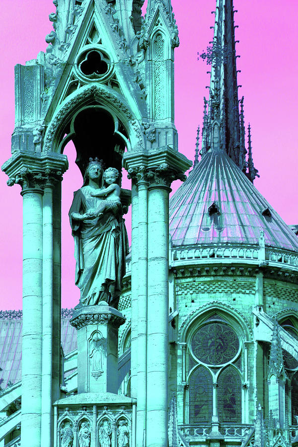 Notre Dame Cathedral - Jean XXIII Square #1 Photograph by Ron Berezuk