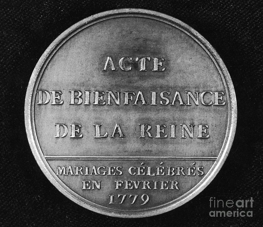 Notre Dame Medal, 1779 #1 Mixed Media by Granger