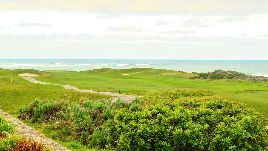 Number 1 From The Whites At Spanish Bay #1 Photograph by Barbara Snyder