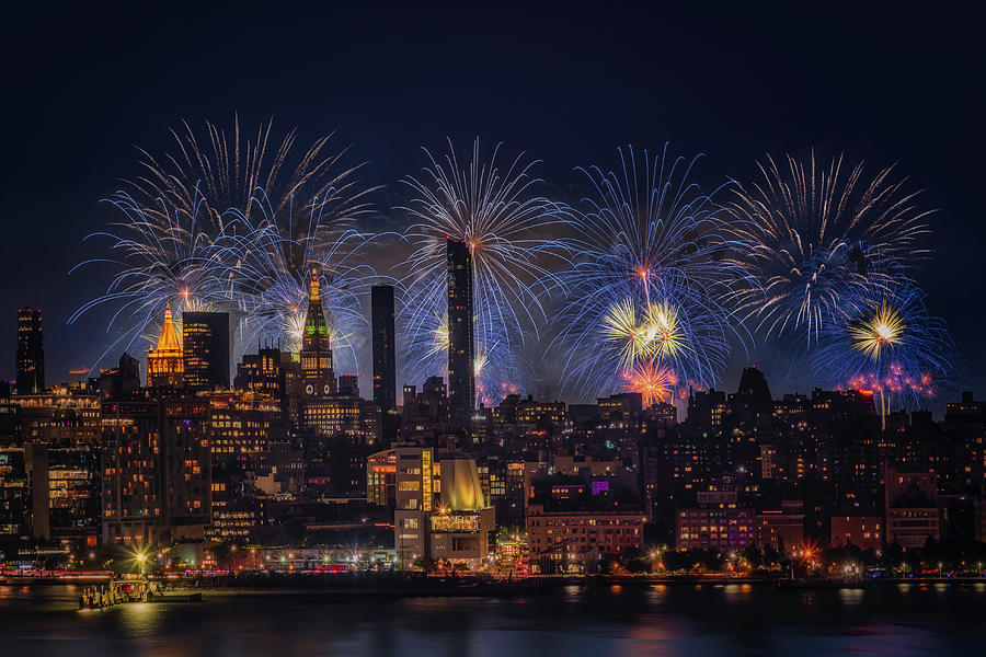 NYC Fourth of July  #1 Photograph by Susan Candelario