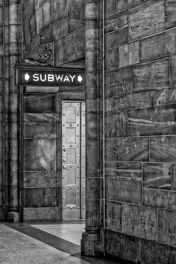 NYC Subway Entrance #1 Photograph by Susan Candelario