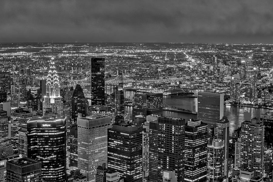 NYC Twilight #1 Photograph by Susan Candelario