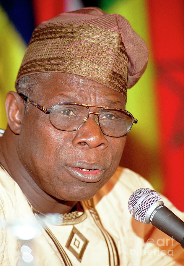 Obasanjo Photograph by Pierre Roussel - Fine Art America