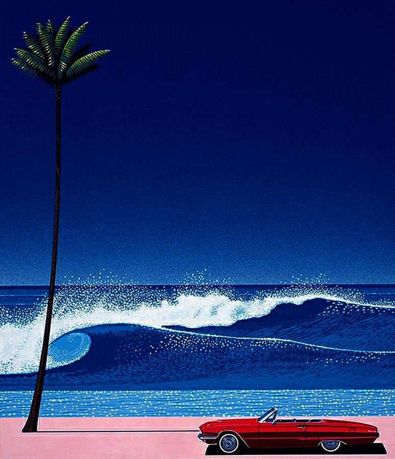 Ocean Scene Painting by Hiroshi Nagai - Fine Art America